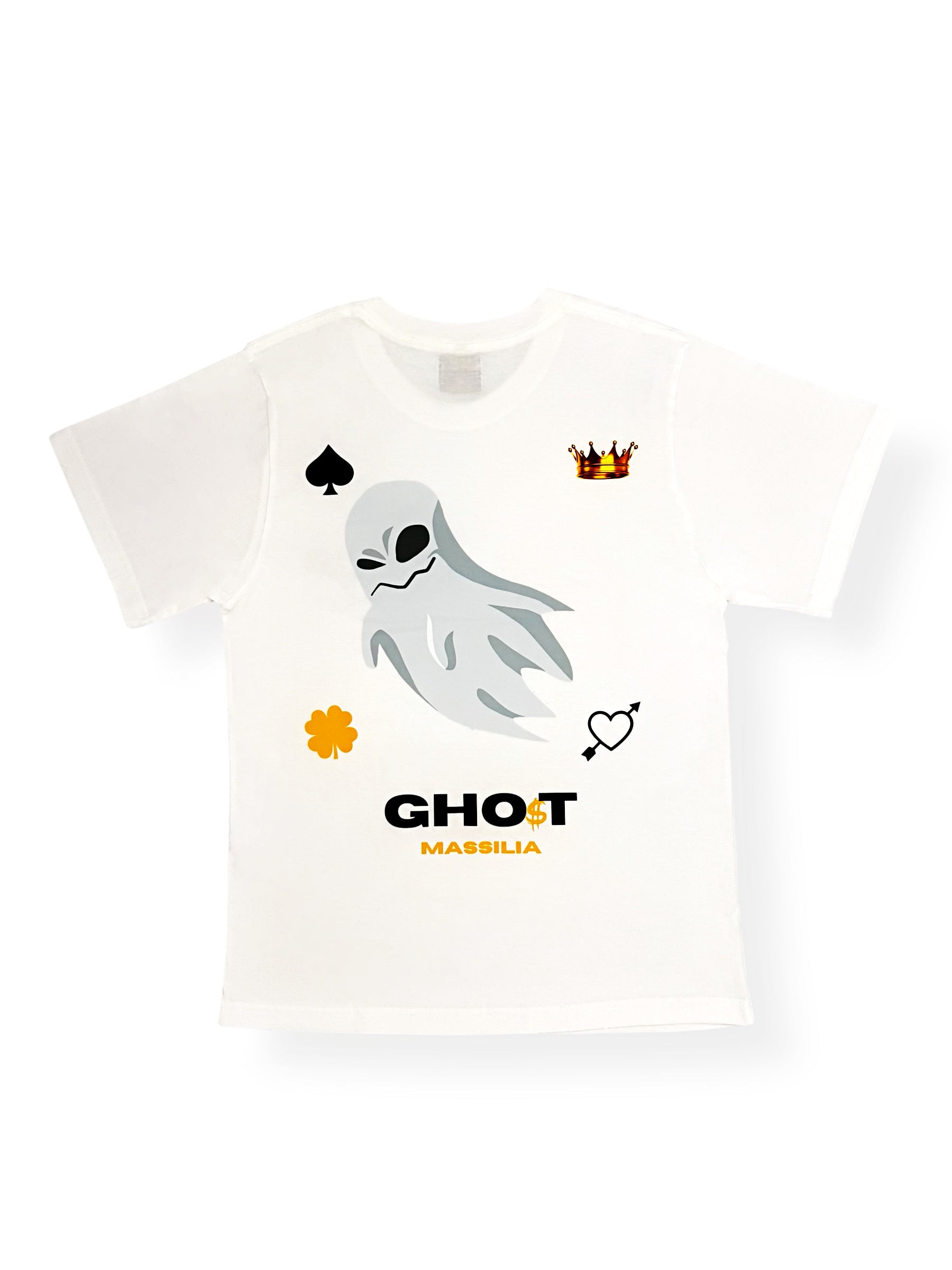 T-shirt Blanc - Ghost Massilia | L’Essence du Style